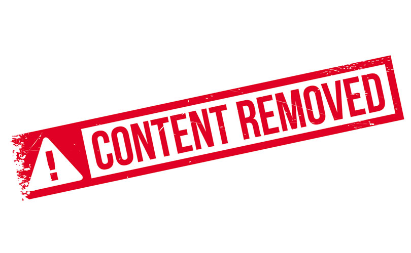 Content Removal - GospelEmpireGh