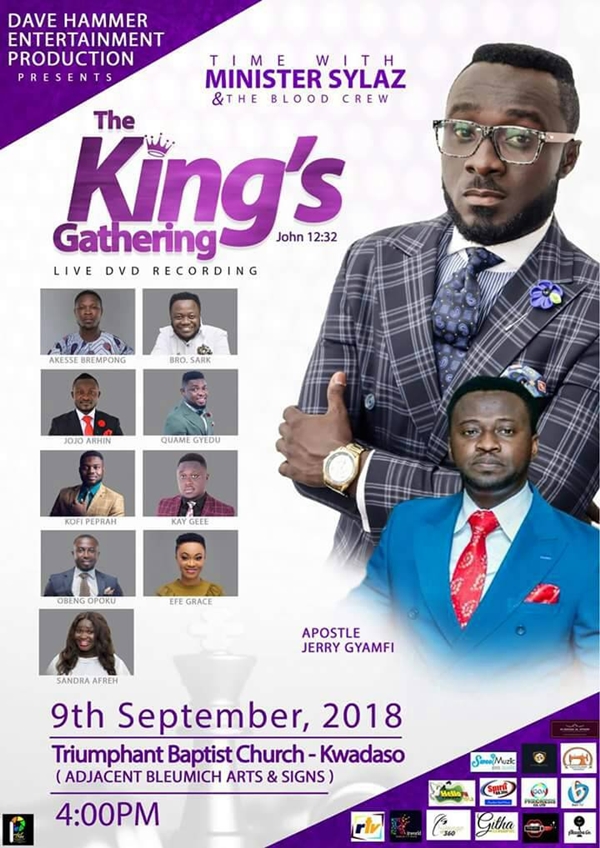 Minister Sylaz The King's Gathering set for September 9th