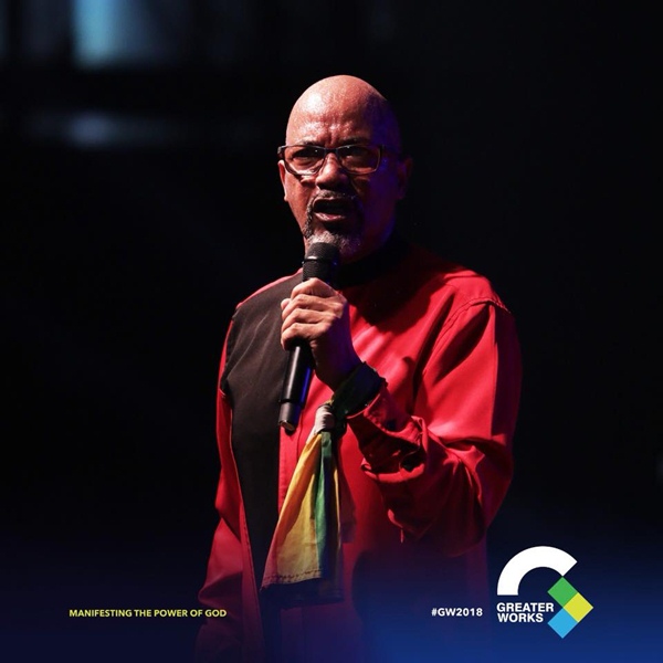 Bishop Tudor Bismark at Greater Works 2018 Event