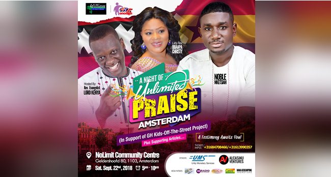 EUROPE TOUR LORD KENYA NOBLE NKETSIAH AND OBAAPA CHRISTY STORM EUROPE WITH A NIGHT OF UNLIMITED PRAISE