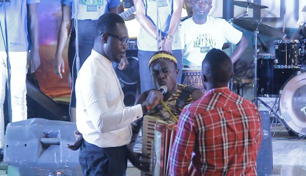 Osomafo Paul at Isaac Frimpong Album Launch