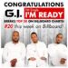 G.I. Breaks Top 20 on the Billboard