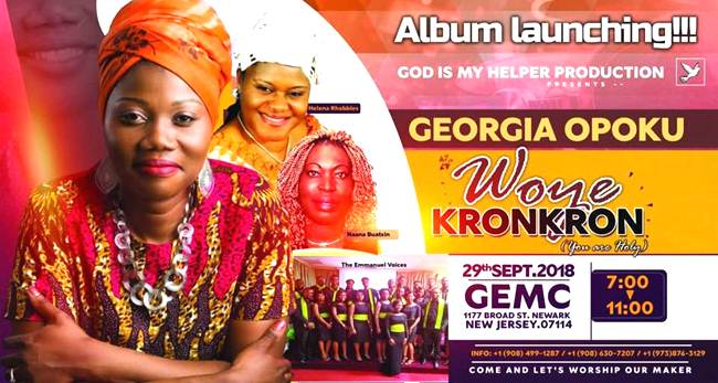 Georgia Opoku Set to launch Album