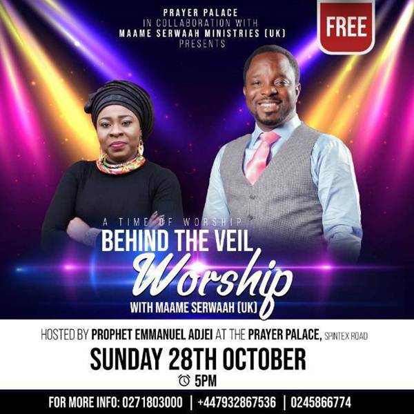 Maame Serwaah 'Behind the Veil' Set for 28th October