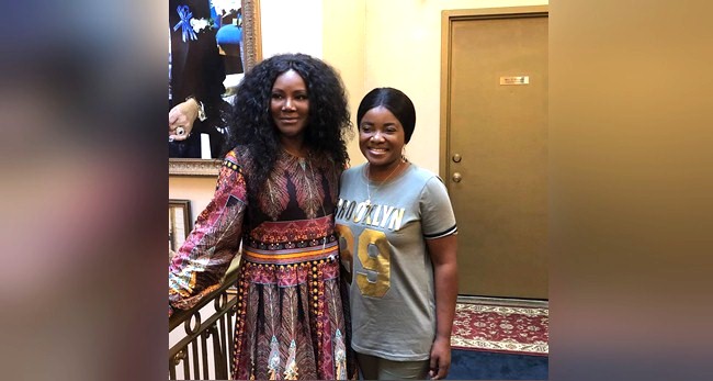 Ohemaa Mercy Hangs Out with Juanita Bynum