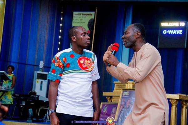 Prophet Dr Emmanuel Badu Kobi anoints Son, Counselor Lutterodt 1