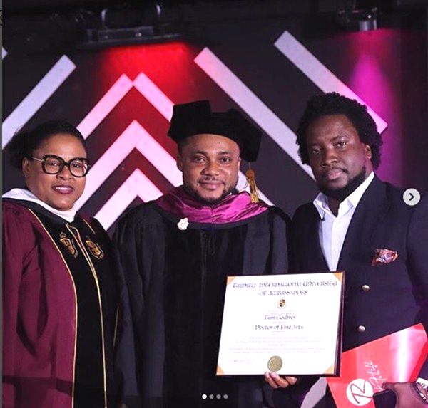 Tim Godfrey Bags A Doctorate Degree From U.S University 1