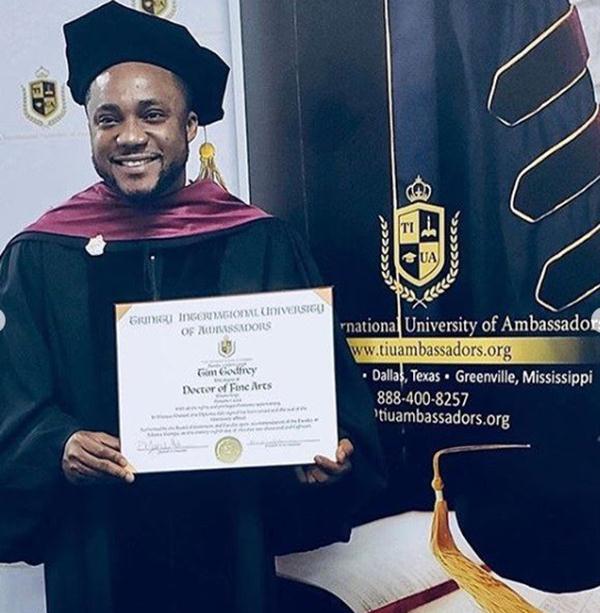 Tim Godfrey Bags A Doctorate Degree From U.S University 