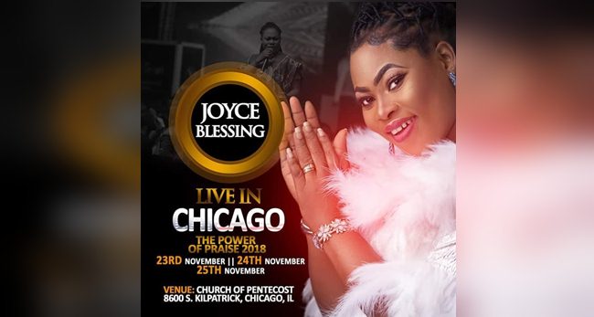 Joyce Blessing to Headline Power of Praise Concert in Chicago