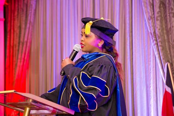 Rev Lucy Natasha Conferred with a Doctorate Degree