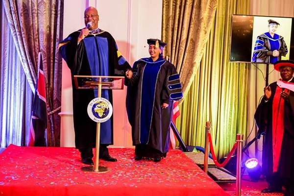 Rev Lucy Natasha Conferred with a Doctorate Degree