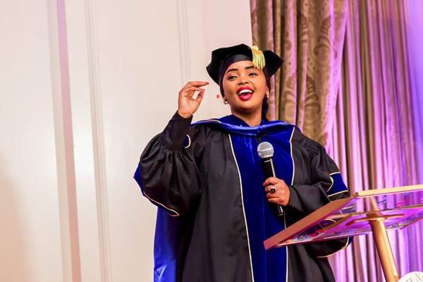 Rev Lucy Natasha Conferred with a Doctorate Degree