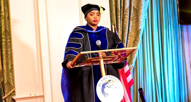 Rev Lucy Natasha Conferred with a Doctorate Degree