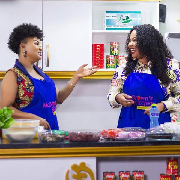 Empress Gifty Osei is a Pro in the Kitchen