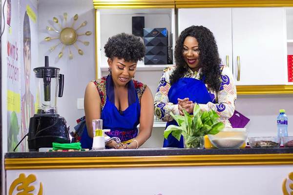 Empress Gifty Osei is a Pro in the Kitchen