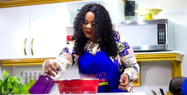 Empress Gifty Osei is a Pro in the Kitchen