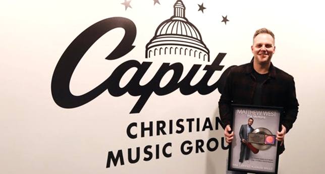 Matthew West Surprised with RIAA Platinum Certification of “The Motions”