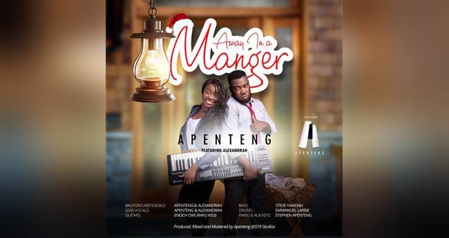 Stephen Apenteng ft Alexandrah - Away in the Manger (Music Download)