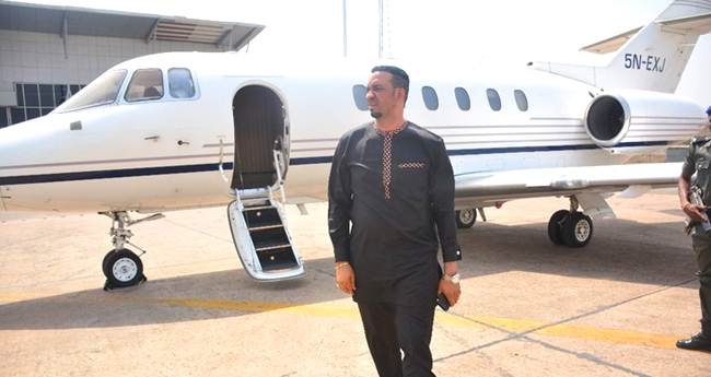 Dr Chris Okafor Shows off his Newly Acquired Private Jet
