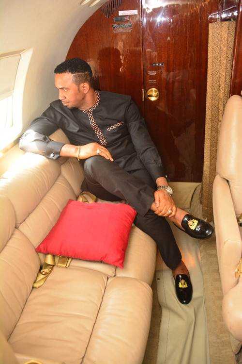 Dr Chris Okafor Shows off his Newly Acquired Private Jet