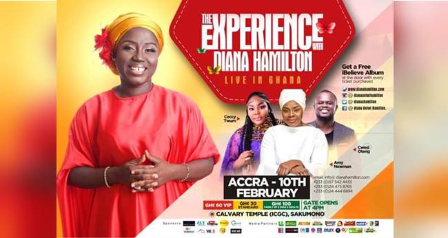 All set for ‘Experience with Diana Antwi Hamilton’ (Events)