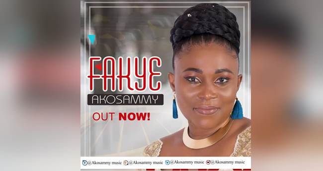 Vibrant Gospel Artiste Akosammy Drops Latest Music Video “Fakye“