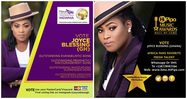 Joyce Blessing Grabs 4 Nominations at 2019 MGWMA in Kenya