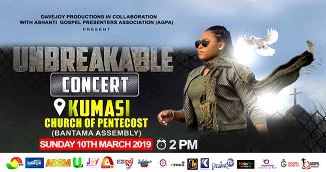 Joyce Blessing to Storm Kumasi With Maiden Unbreakable Concert