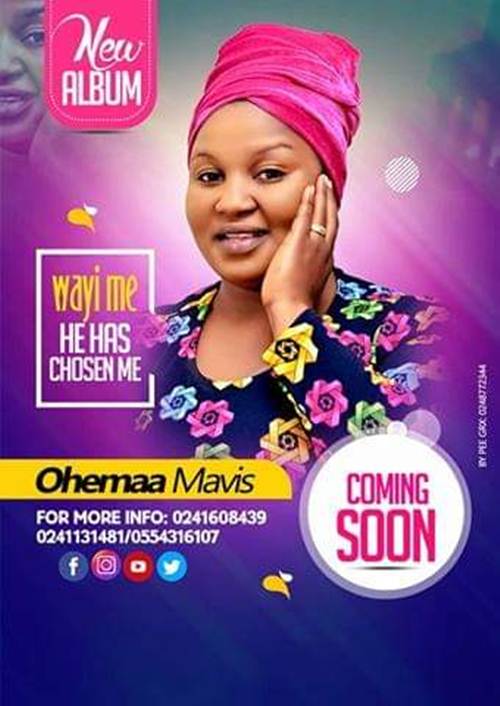 Ohemaa Mavis to Release Second Album, ‘Wayi Me’ (He has Chosen Me)