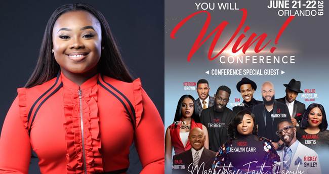 Jekalyn Carr Announces Guests for 2nd Annual “You Will Win” Conference