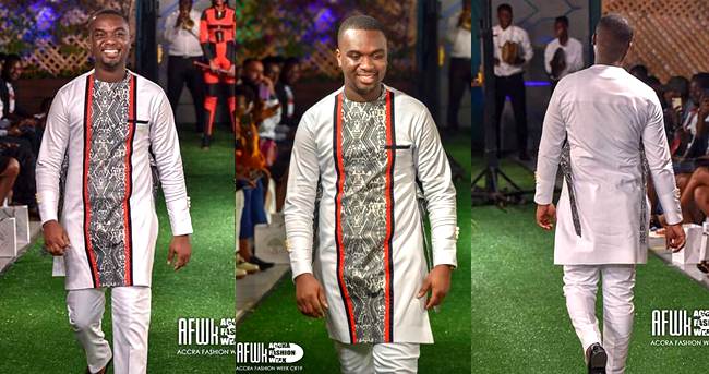 Joe Mettle Turns On The Runway At Jay Ray Ghartey Fashion Hauz