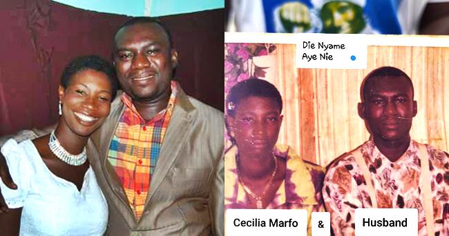 Cecilia Marfo Shares Sweet Throwback Photo With Hubby Mr Kofi Clement