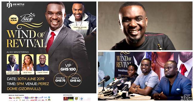 Joe Mettle Holds A Press Conference Ahead Of Wind Of Revival Concert