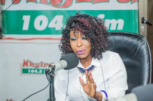 Gospel Diva Louisa Annan Visits Atwea Mountain & Kumasi Radio Stations