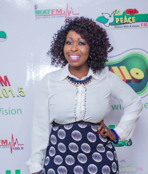 Gospel Diva Louisa Annan Visits Atwea Mountain & Kumasi Radio Stations