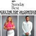 BET Announces Top 20 Finalists Contestants of “Sunday Best”