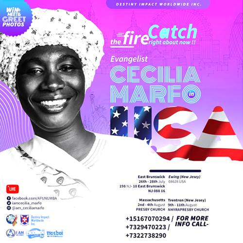 Worship Bulldozer Cecilia Marfo All Set For Her ‘Aseda Kese’ USA Tour