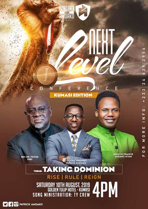 Kumasi Ready for Next Level Conference with Prophet Patrick Amoako