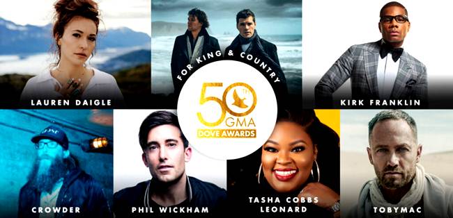 Provident Music Group Receives 52 GMA Dove Award Nominations