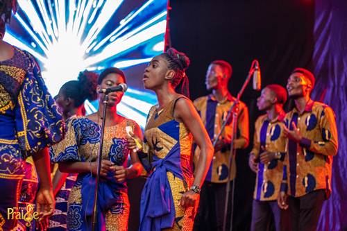 Mega Praise Choir Rocks 'My First Praise' ft Larue, Ruth, Derrick & Others