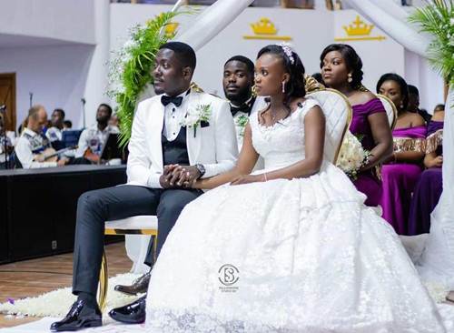 Bishop Agyinasare’s Daughter Charlene Ties the Knot with Elvis + Photos