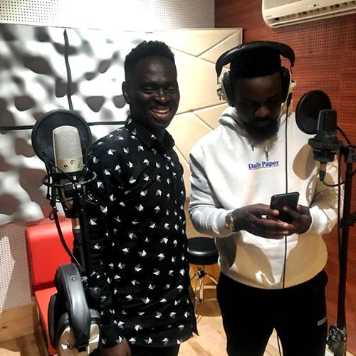 Yaw Sarpong Shares Studio Photo, Teases Collaboration With Sarkodie