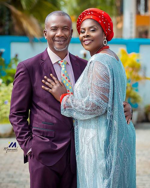 Amy Amber Newman Shows Off her Hubby, Rev Kwesi Newman