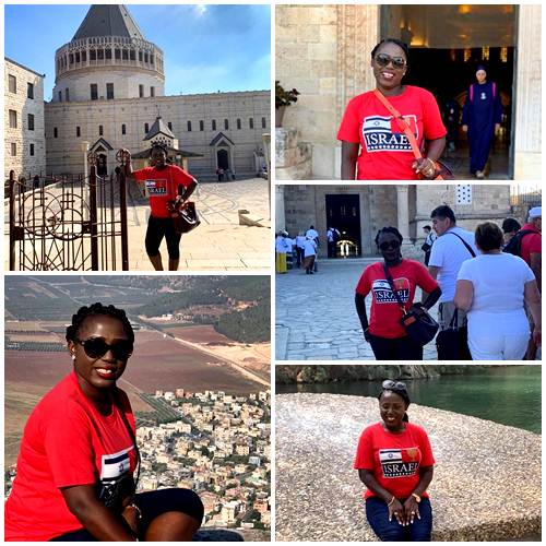 Ghanaian UK based Gospel Artiste Diana Hamilton Makes Tour to Israel