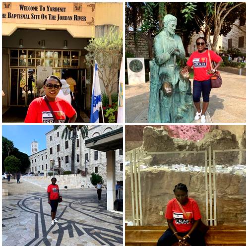 Ghanaian UK based Gospel Artiste Diana Hamilton Makes Tour to Israel