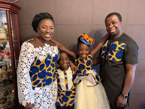 Diana Antwi-Hamilton Shows Off Twin Children As They Mark 9th Birthday