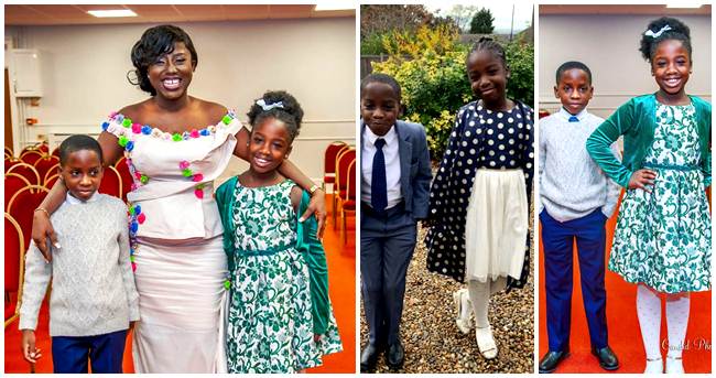 Diana Antwi-Hamilton Shows Off Twin Children As They Mark 9th Birthday