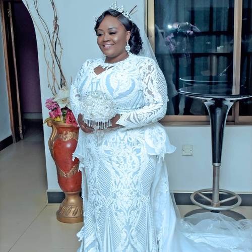 traditional wedding photo of selina boateng