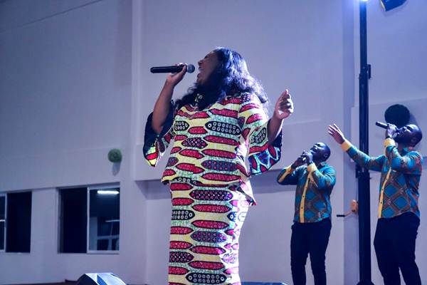 Ella Duncan-Williams King Delivers Rip-roaring Ministration at Revival City