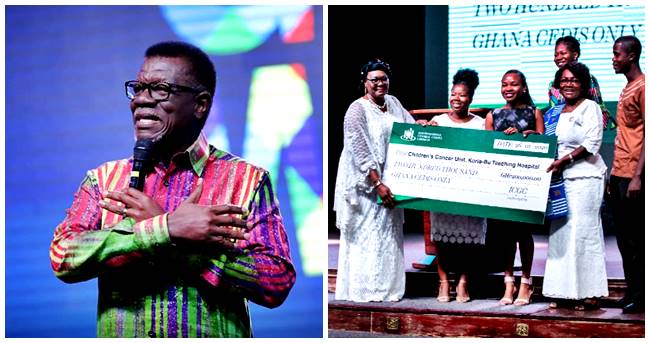 ICGC Christ Temple donates ¢200,000 to Korle-Bu Children’s Cancer Unit ​​​​​​​